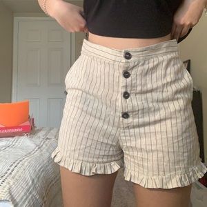 paper bag shorts!!